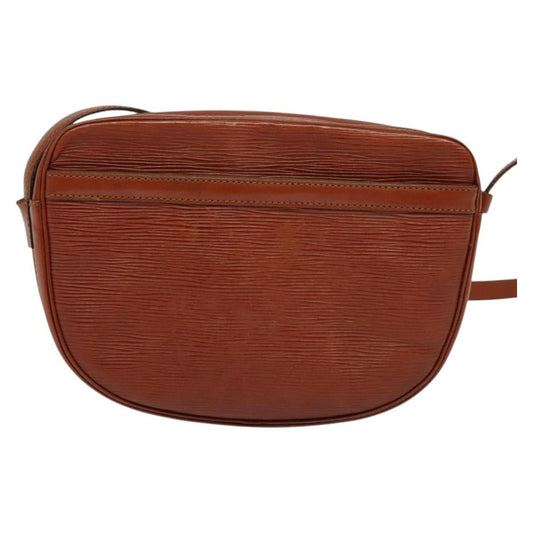 Louis Vuitton Jeune Fille Handbag Epi Leather, BROWN, LEATHER, Shoulder bag