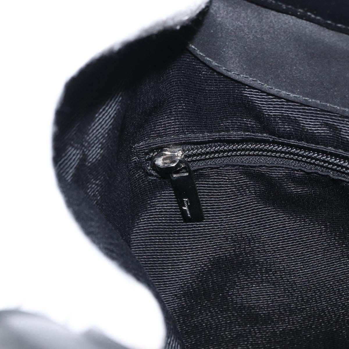 Salvatore Ferragamo Vala tote Nylon, BLACK, NYLON, Tote bag