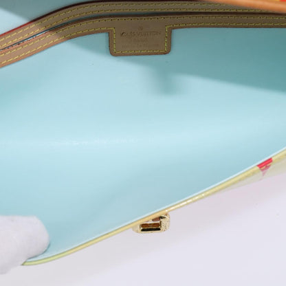 Louis Vuitton Fleurs Pochette Printed Monogram Vernis, MULTICOLOUR, PATENT_LEATHER, Clutche & pouche