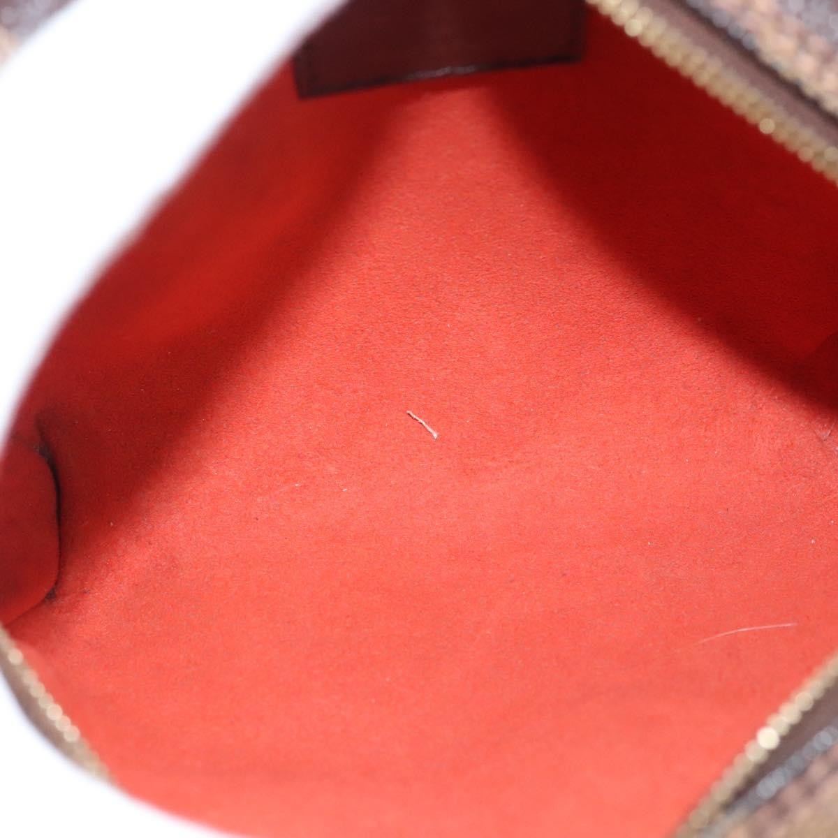 Louis Vuitton Ipanema Pochette Damier, BROWN, CANVAS, Clutche & pouche