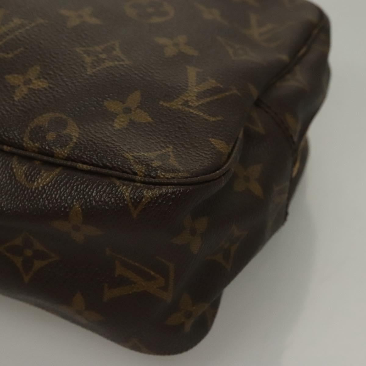 Louis Vuitton Trousse Toilette Monogram Canvas, BROWN, CANVAS, Clutche & pouche