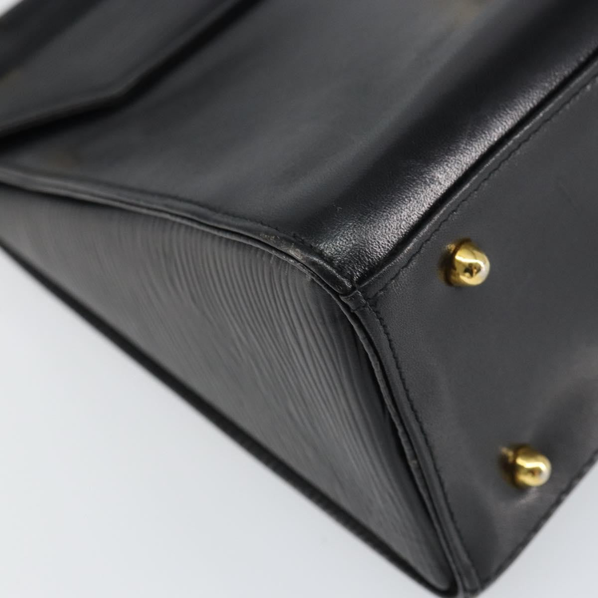 Valentino Garavani Vintage Handbag Leather, BLACK, LEATHER, Handbag