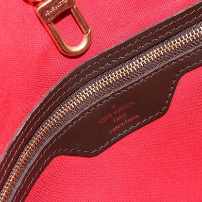 Louis Vuitton Batignolles Handbag Damier, BROWN, CANVAS, Tote bag