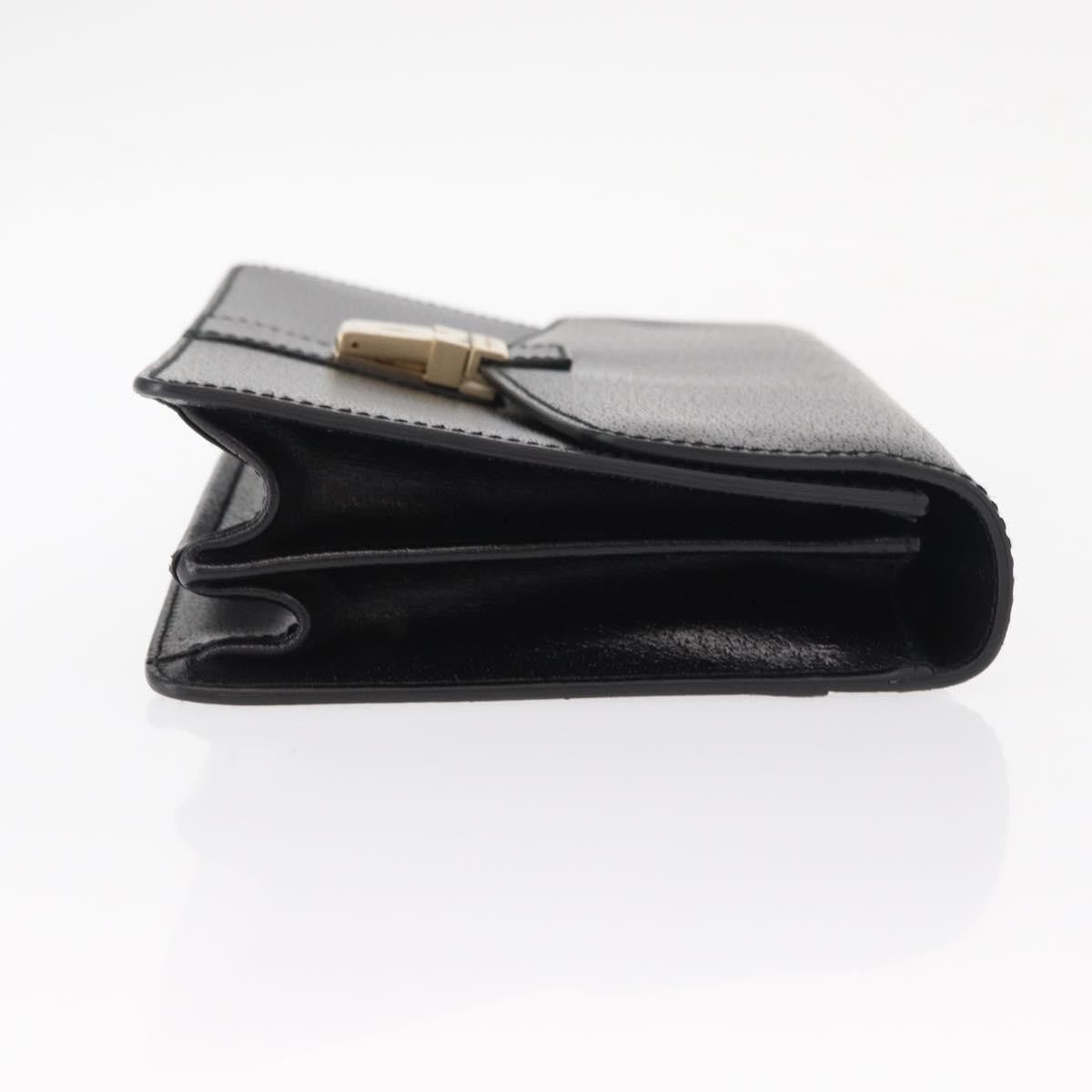 Salvatore Ferragamo Vintage clutch Bag Leather, BLACK, LEATHER, Clutche & pouche