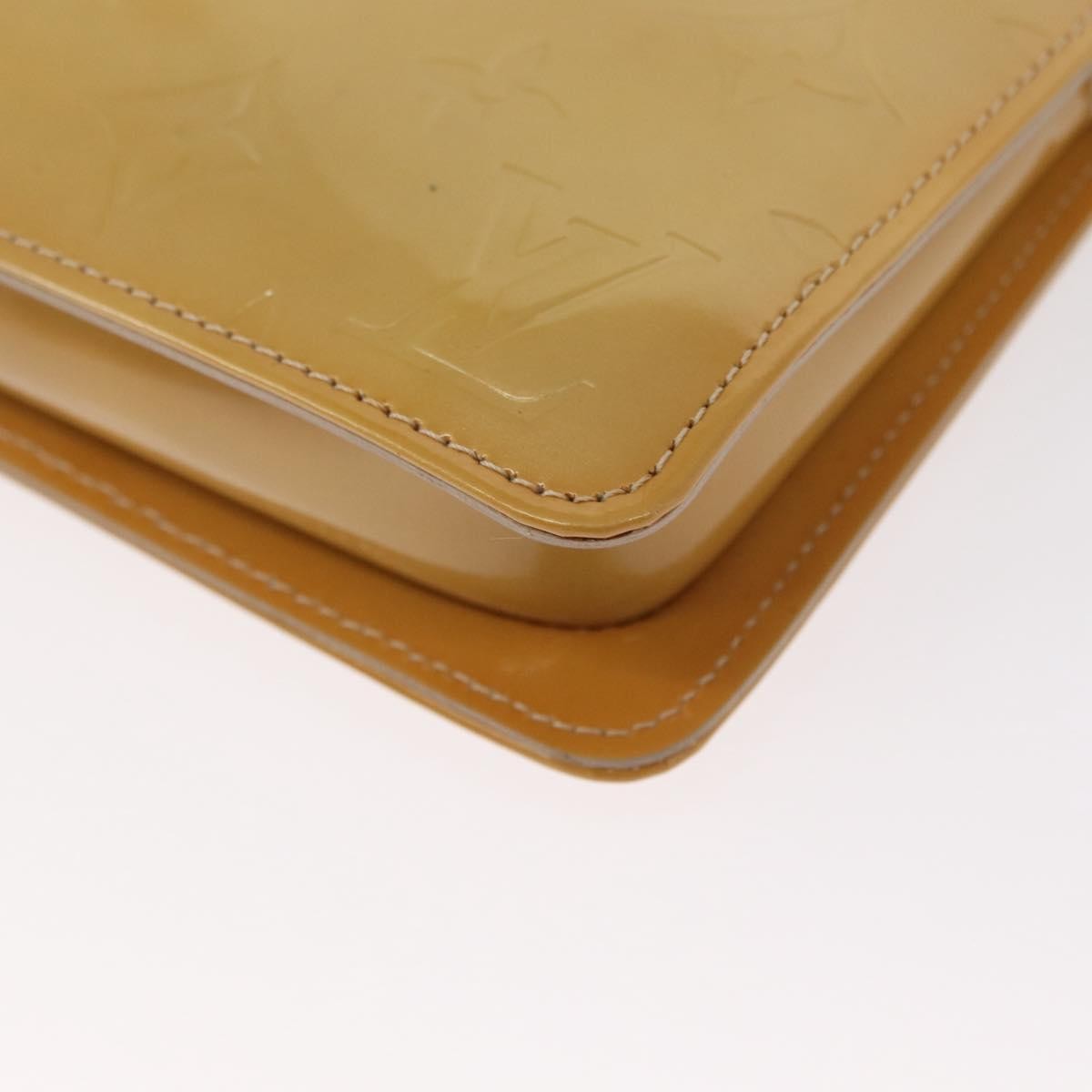 Louis Vuitton Lexington Pochette Monogram Vernis, BEIGE, PATENT_LEATHER, Clutche & pouche