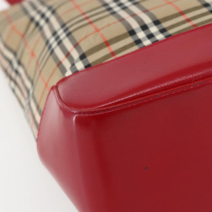 Burberry Nova Check Tote canvas check pattern, BEIGE, CANVAS, Tote bag