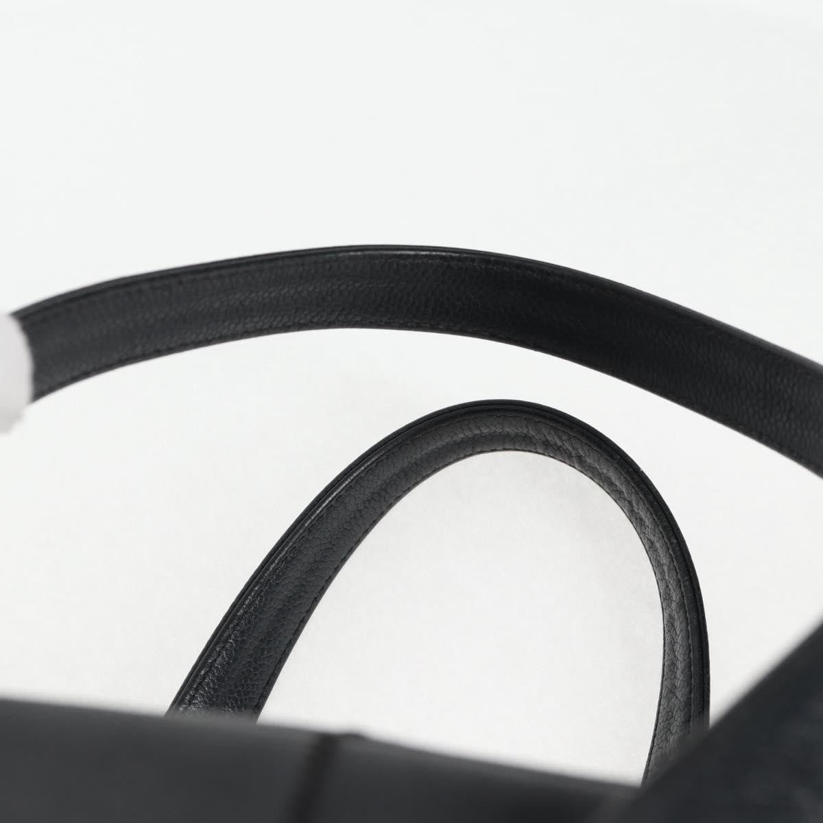 Chanel Square Stitch Shoulder Bag Quilted Caviar, BLACK, LEATHER, Shoulder bag