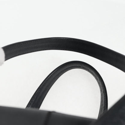 Chanel Square Stitch Shoulder Bag Quilted Caviar, BLACK, LEATHER, Shoulder bag