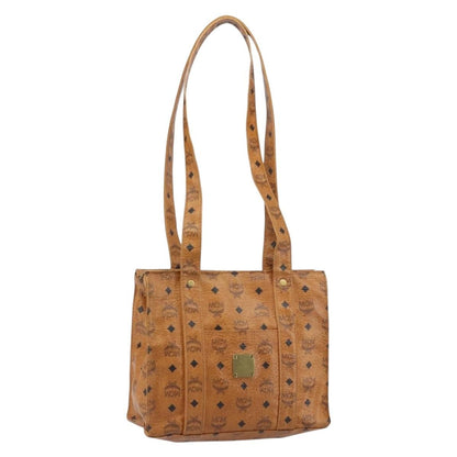 MCM Vintage Visetos Tote bag Canvas, BROWN, CANVAS, Tote bag