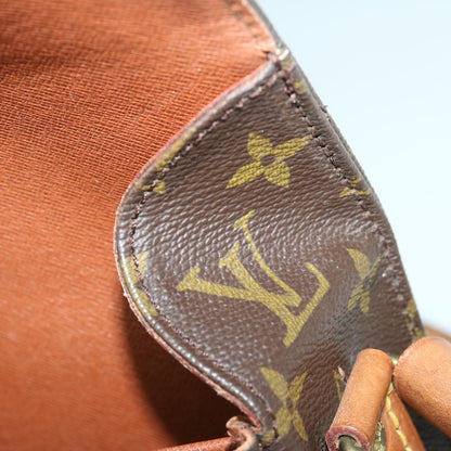 Louis Vuitton Cartouchiere Handbag Monogram Canvas, BROWN, CANVAS, Shoulder bag