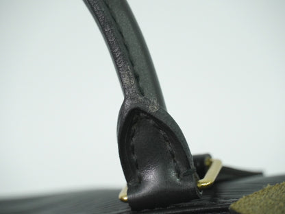 Louis Vuitton Speedy Handbag Epi Leather, BLACK, LEATHER, Handbag