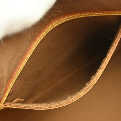 Louis Vuitton Alma Handbag Monogram Canvas, BROWN, CANVAS, Handbag