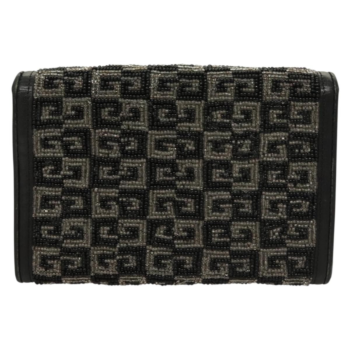 Givenchy GV3 Wallet Leather, BLACK, BEADS, Wallets