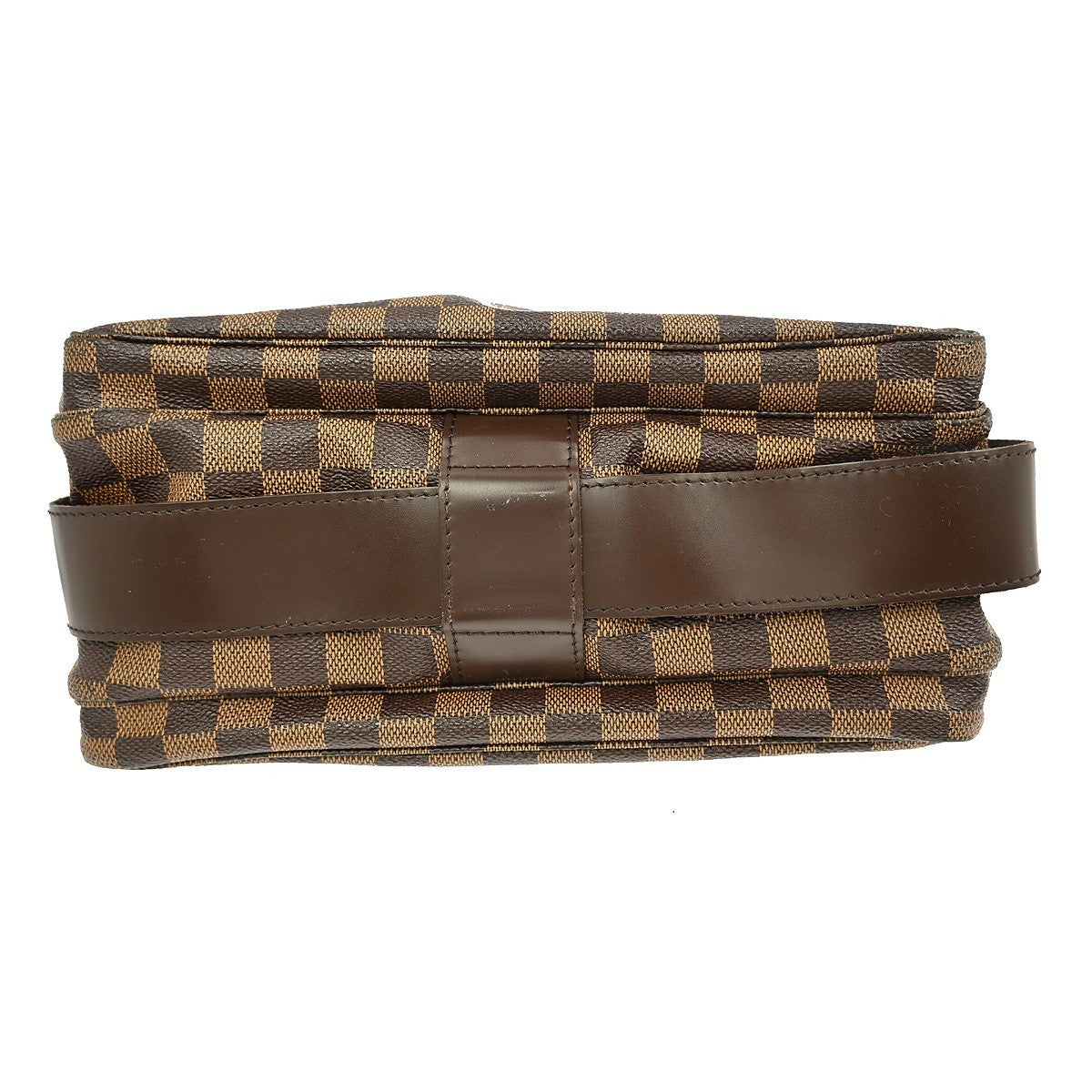 Louis Vuitton Naviglio Handbag Damier, BROWN, CANVAS, Shoulder bag