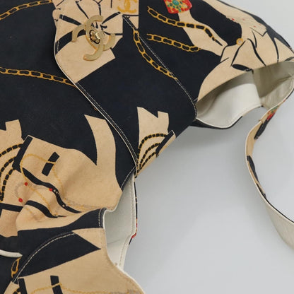 Chanel Mademoiselle Tote Canvas, NAVY, CANVAS, Tote bag