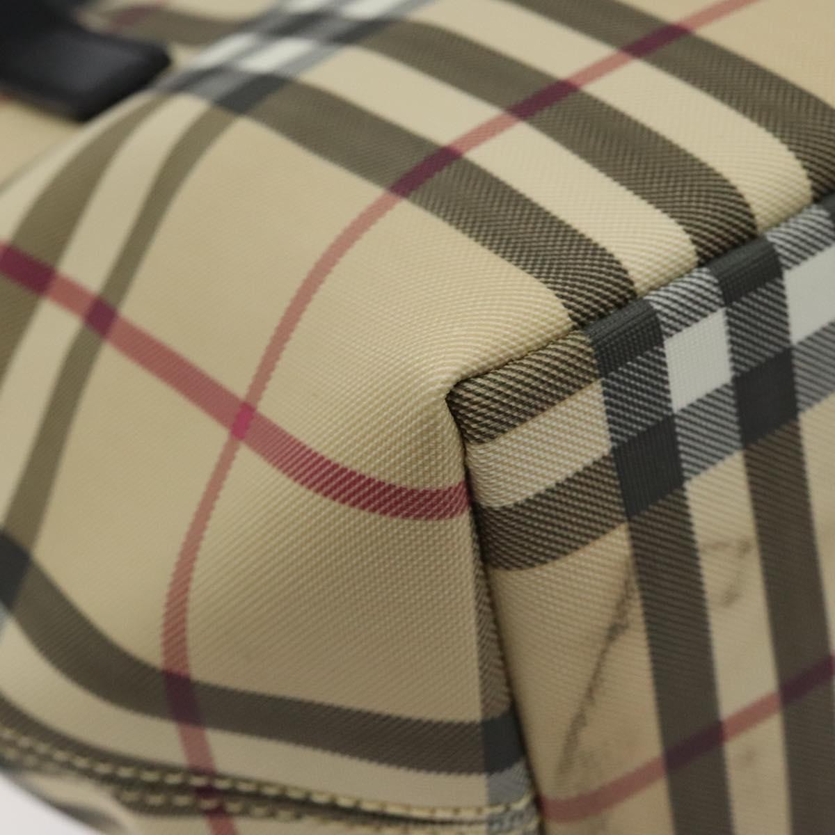 Burberry Nova Check Tote canvas check pattern, BEIGE, CANVAS, Tote bag