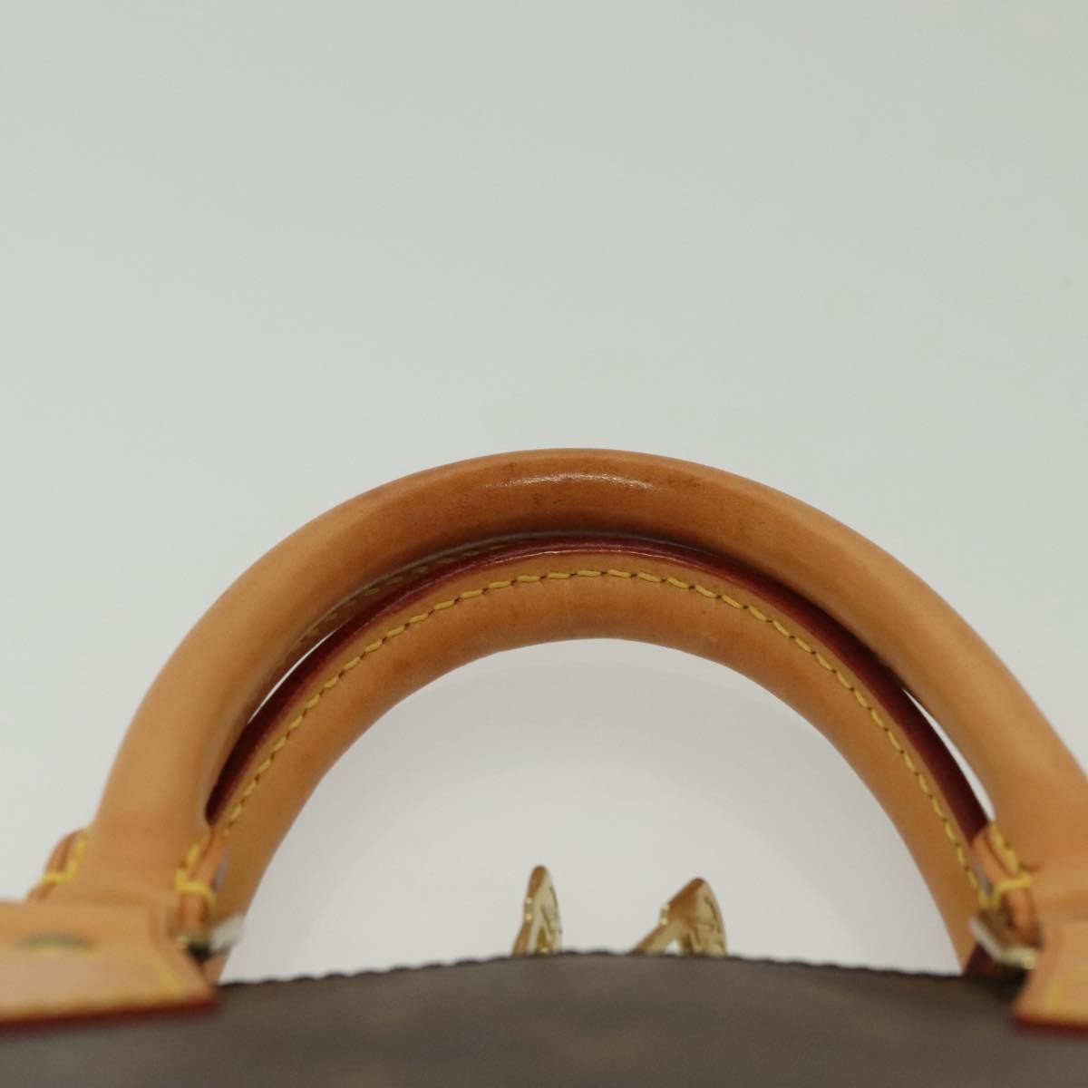 Louis Vuitton Alma Handbag Monogram Canvas, BROWN, CANVAS, Handbag