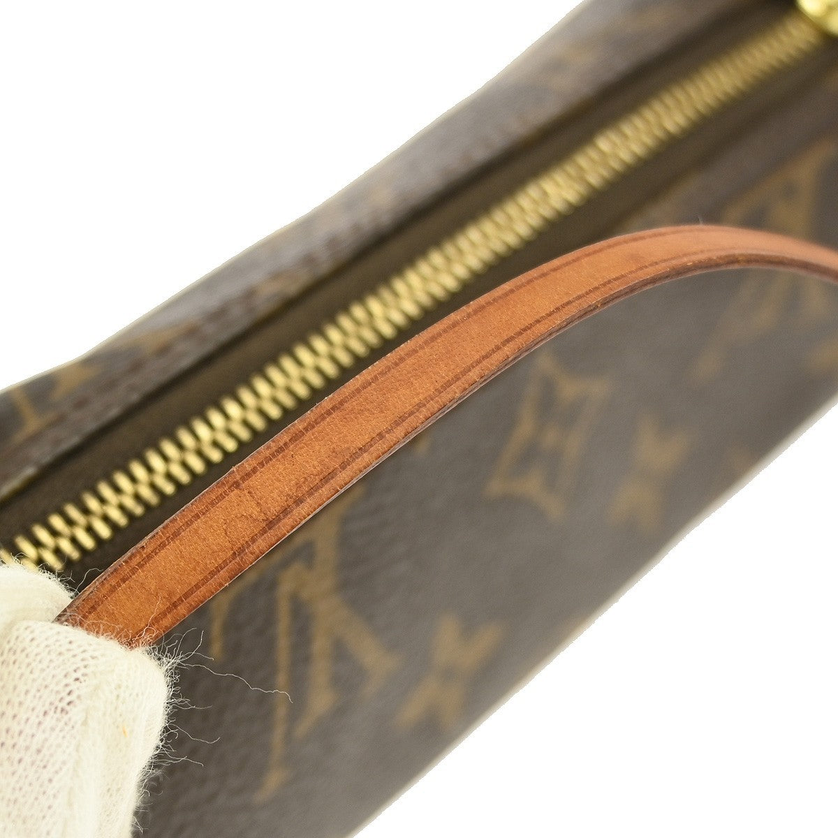 Louis Vuitton Papillon Pochette Monogram Canvas, BROWN, CANVAS, Clutche & pouche