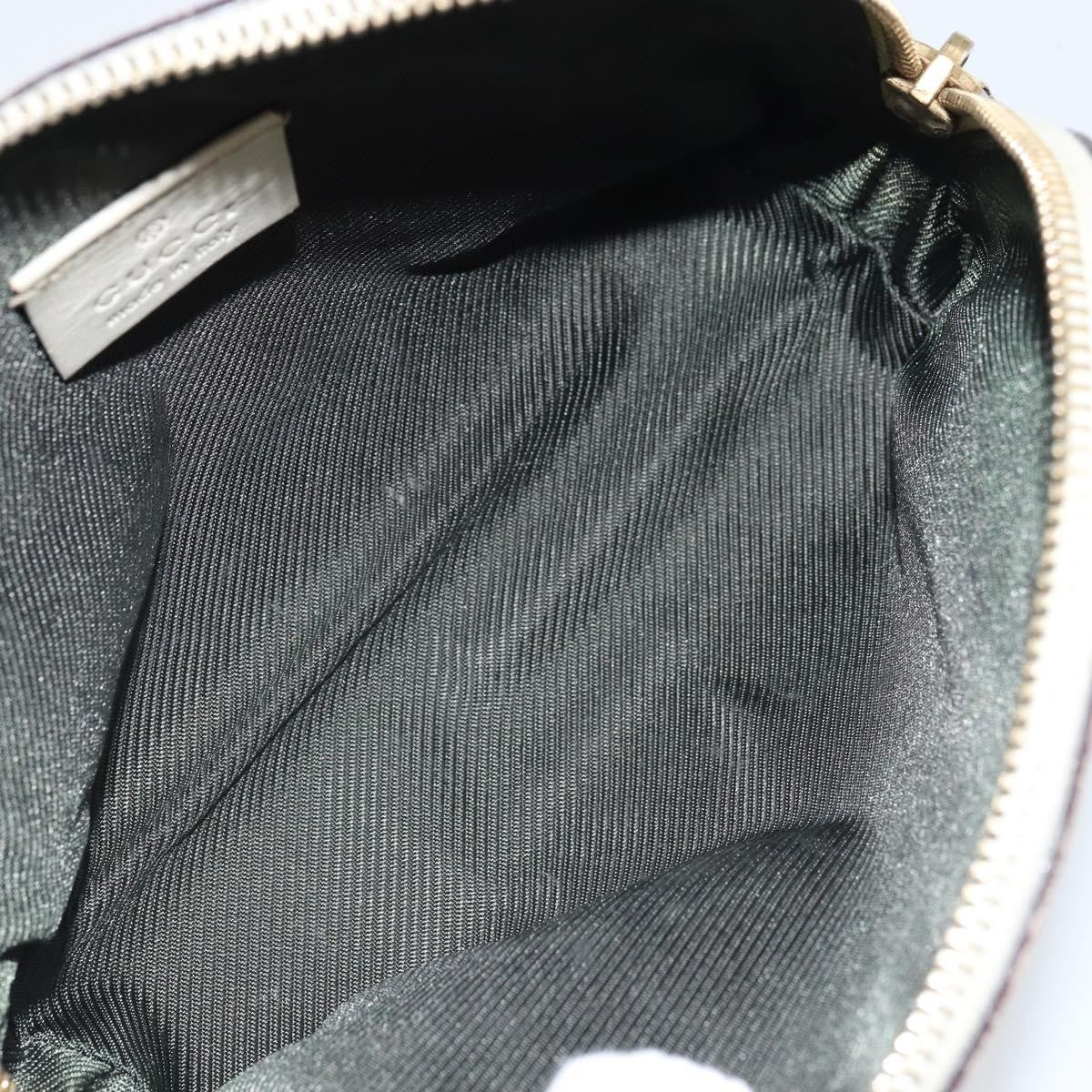 Gucci Cosmetic Pouch Guccissima Leather, BEIGE, CANVAS, Clutche & pouche