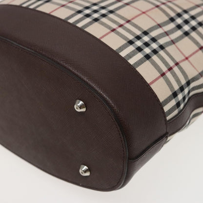 Burberry Nova Check Tote canvas check pattern, BEIGE, CANVAS, Tote bag