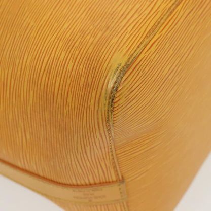 Louis Vuitton Petit Noe Handbag Epi Leather, YELLOW, LEATHER, Handbag