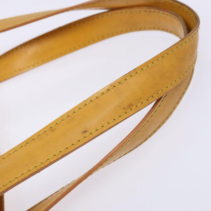 Louis Vuitton Saint Jacques Handbag Epi Leather, YELLOW, LEATHER, Handbag