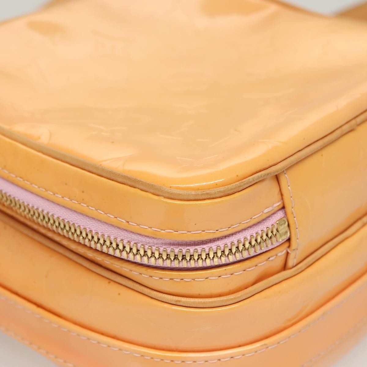 Louis Vuitton Wooster Handbag Monogram Vernis, BEIGE, PATENT_LEATHER, Handbag