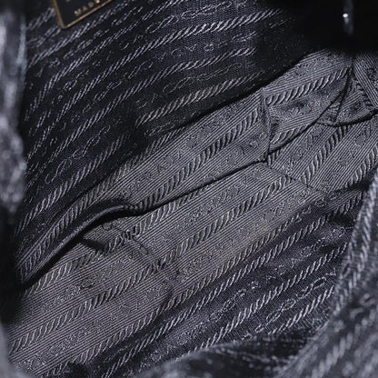 Prada Re-Edition 1995 Chain Tote Quilted Re-Nylon, BLACK, NYLON, Shoulder bag