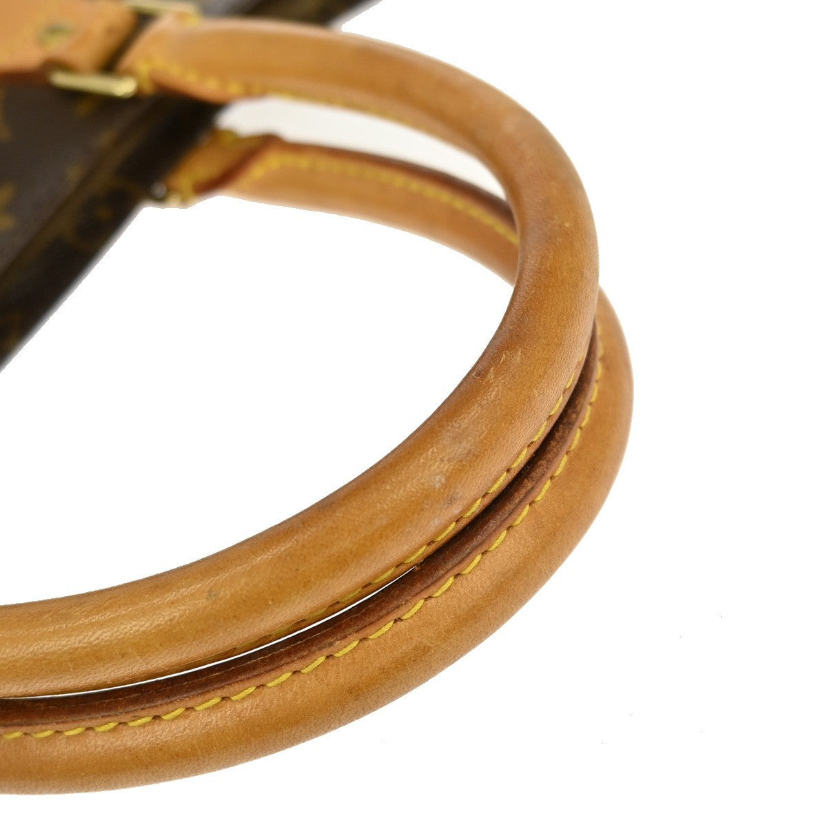 Louis Vuitton Sac Plat Bag Monogram Canvas, BROWN, CANVAS, Tote bag