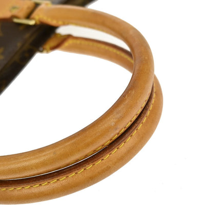 Louis Vuitton Sac Plat Bag Monogram Canvas, BROWN, CANVAS, Tote bag