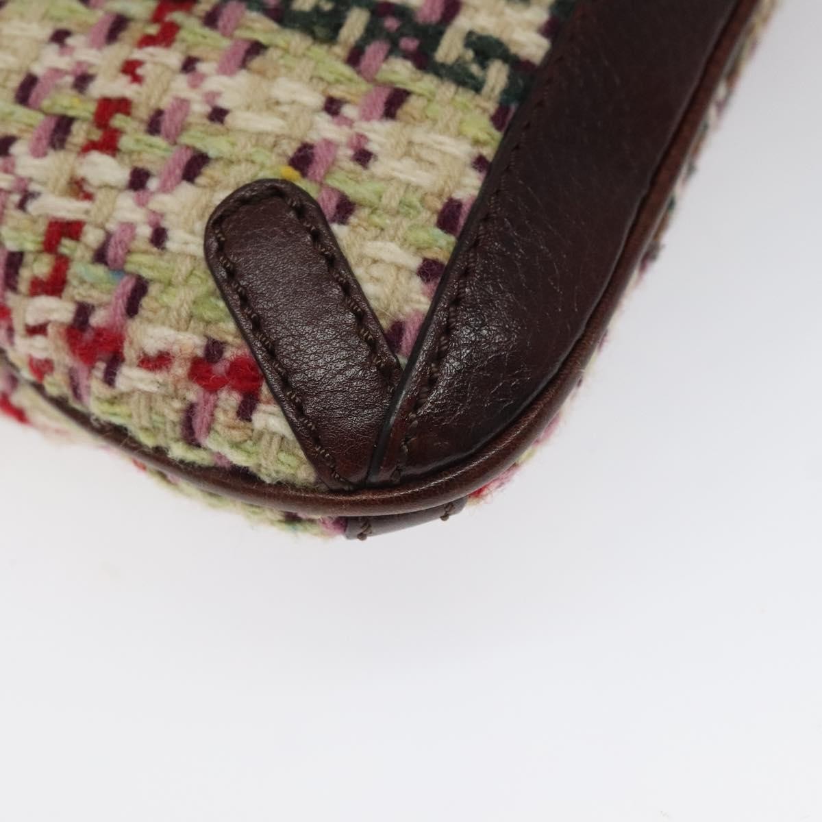 Burberry Vintage Shoulder Bag Wool, BEIGE, WOOL, Shoulder bag