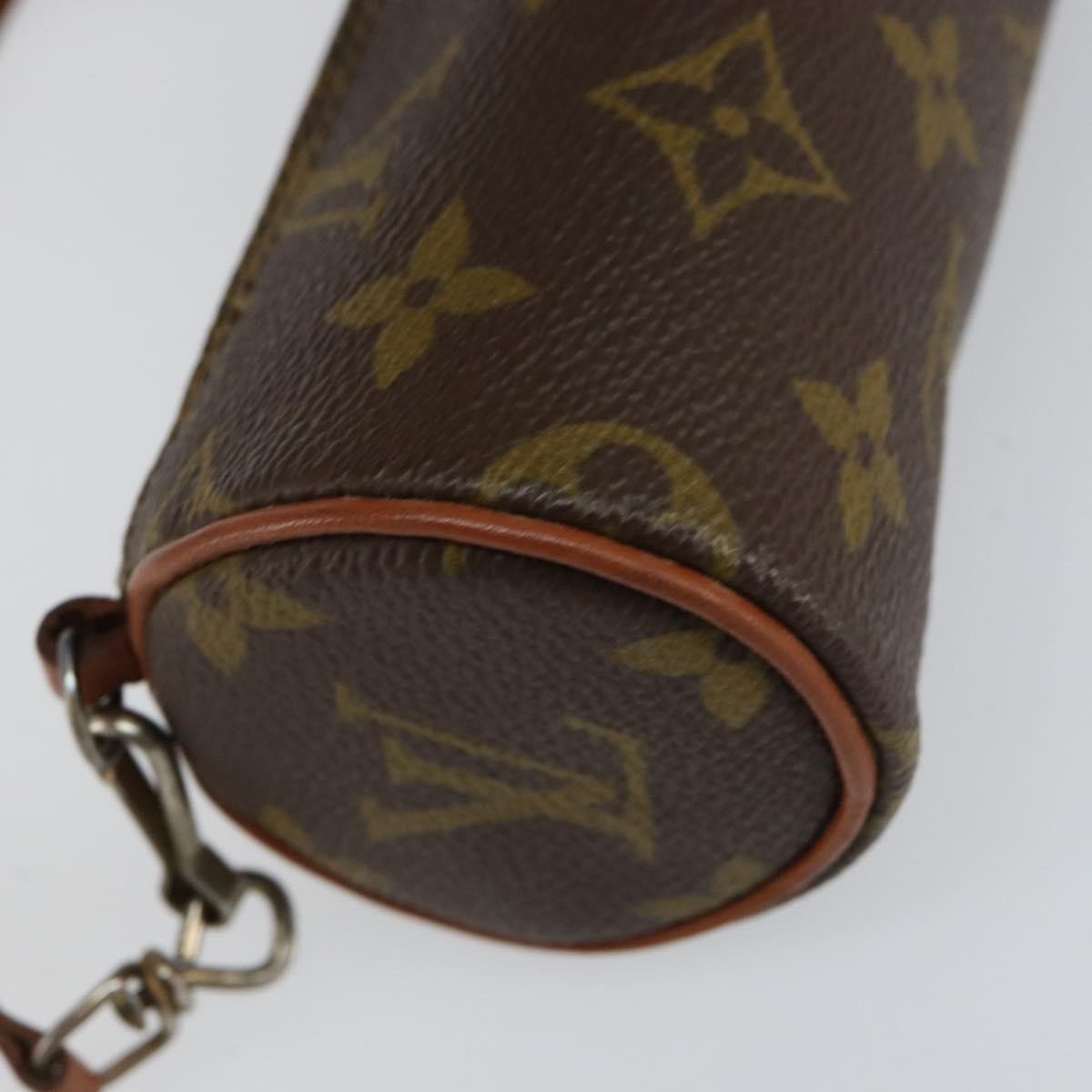 Louis Vuitton Papillon Pochette Monogram Canvas, BROWN, CANVAS, Clutche & pouche