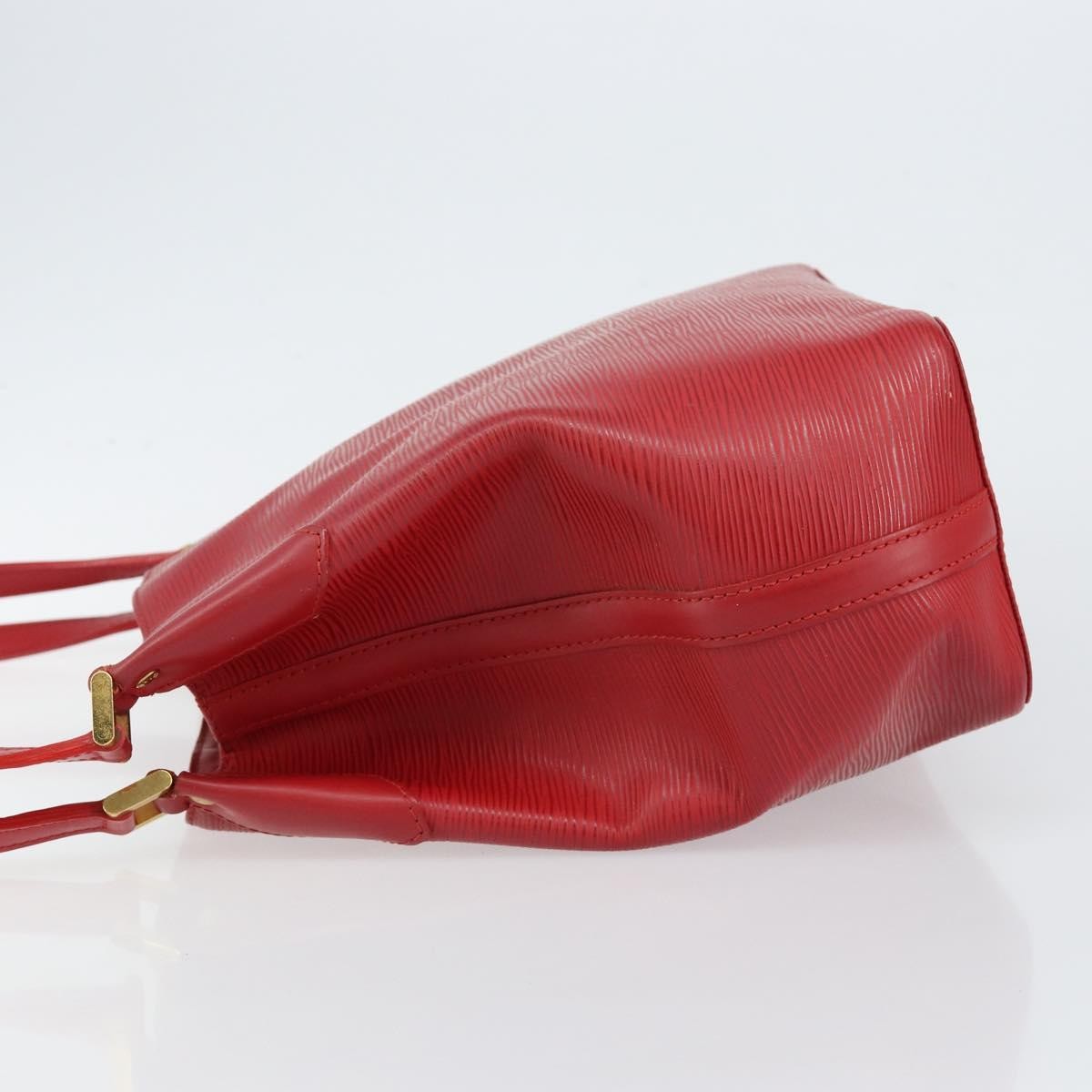 Louis Vuitton Mandara Handbag Epi Leather, RED, LEATHER, Shoulder bag