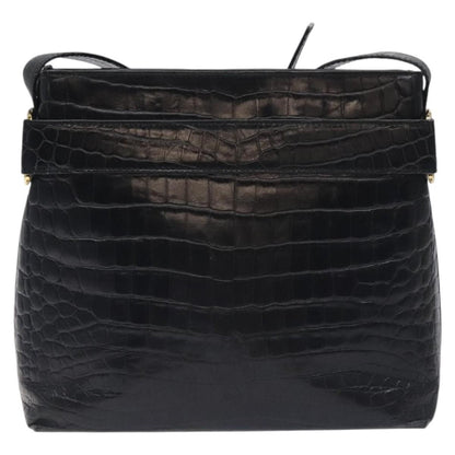 Salvatore Ferragamo Vara shoulder Bag Leather, BLACK, LEATHER, Shoulder bag