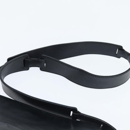 Loewe Anagram Shoulder Bag Leather, BLACK, LEATHER, Shoulder bag