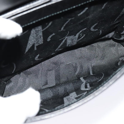 Salvatore Ferragamo Vintage Handbag Leather, BLACK, LEATHER, Handbag