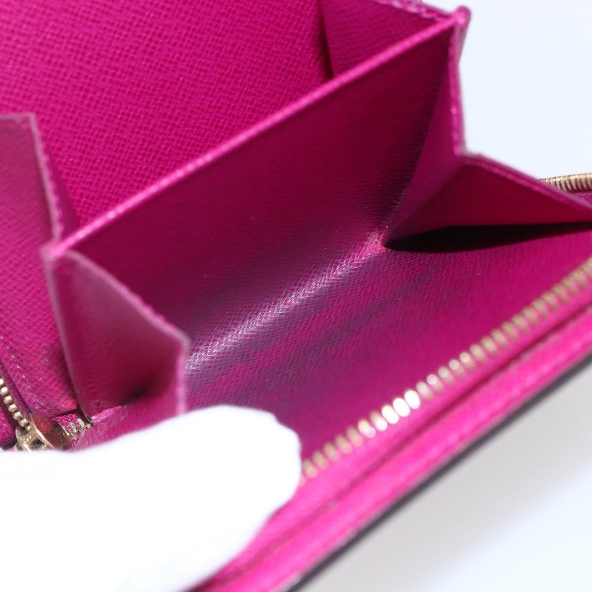 Louis Vuitton Perfo  Compact Zip Wallet Canvas, PINK, CANVAS, Wallets