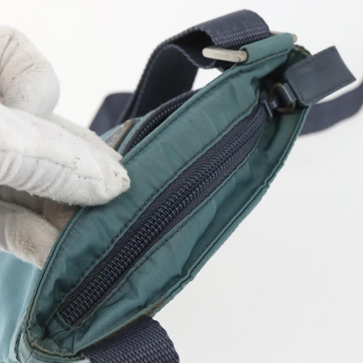 Prada Vintage Shoulder Bag Tessuto, BLUE, NYLON, Shoulder bag