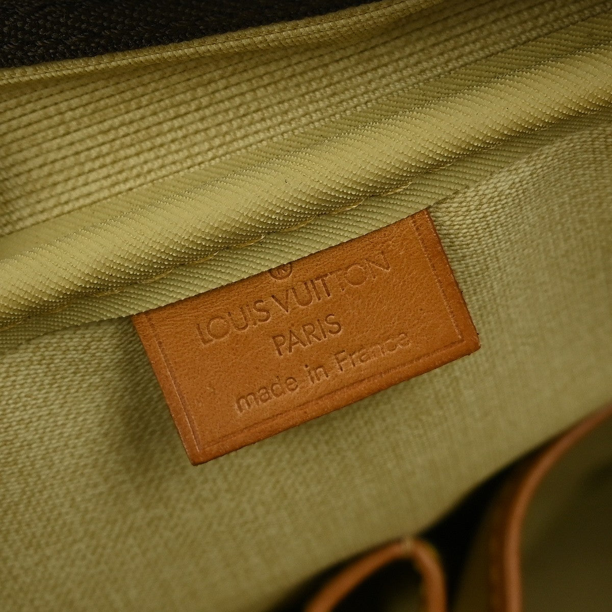 Louis Vuitton Deauville Handbag Monogram Canvas, BROWN, CANVAS, Handbag