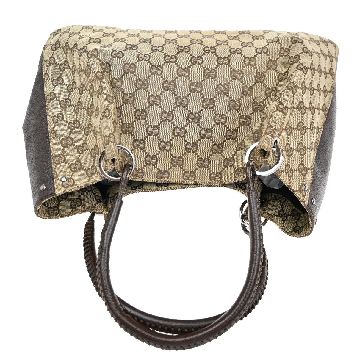 Gucci Vintage tote GG Canvas, BROWN, CANVAS, Tote bag