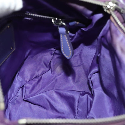 Prada Double Buckle Flap Camera Bag Tessuto, PURPLE, NYLON, Shoulder bag