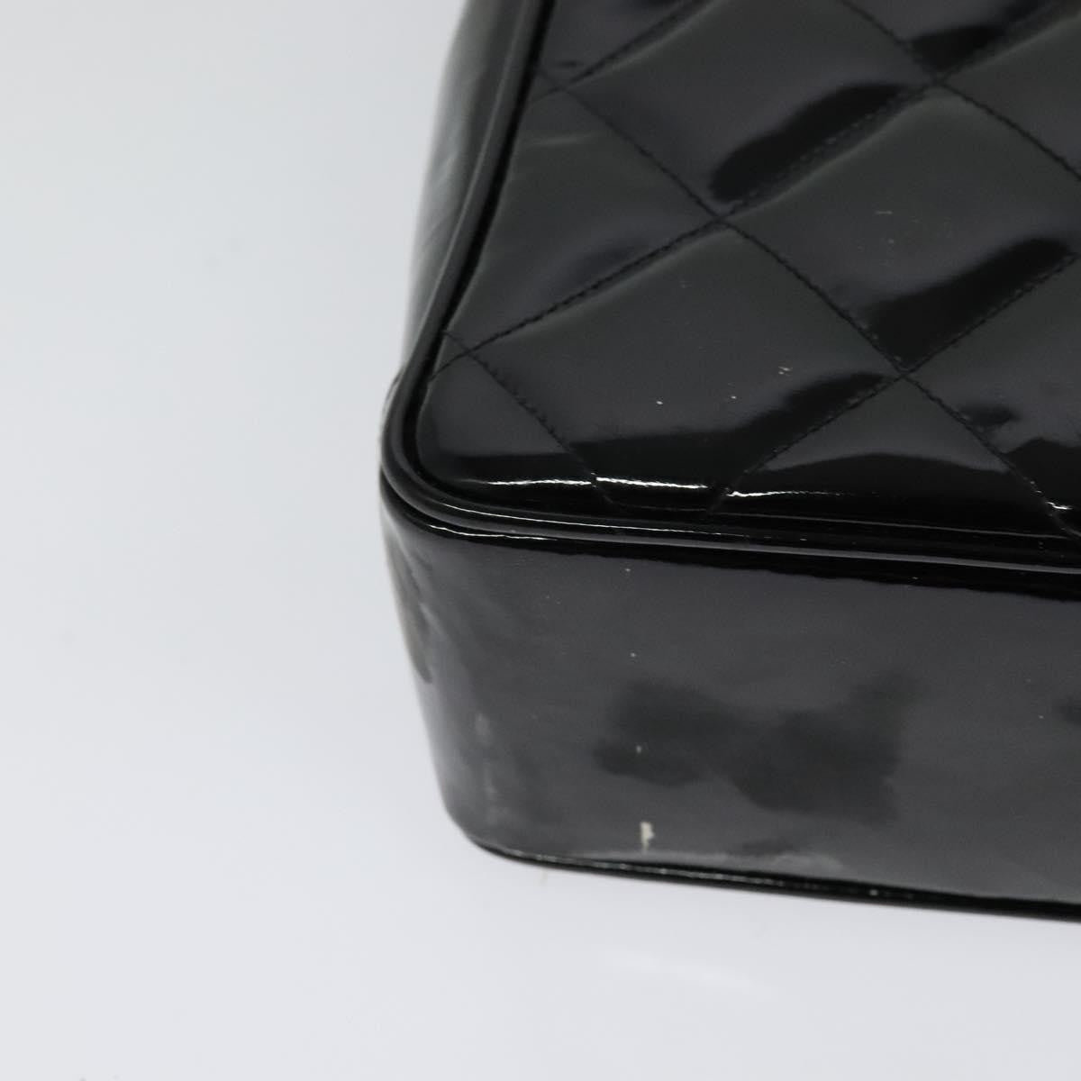 Chanel Chain Shoulder Bag Patent leather, BLACK, PATENT_LEATHER, Shoulder bag