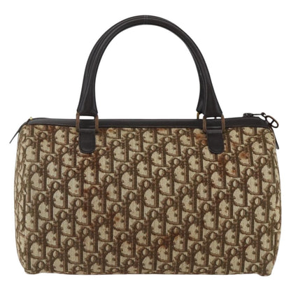 Christian Dior Trotter shoulder bag Canvas, Beige, Canvas, Handbag