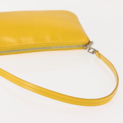 Louis Vuitton Pochette Accessoires NM Epi Leather, YELLOW, LEATHER, Clutche & pouche