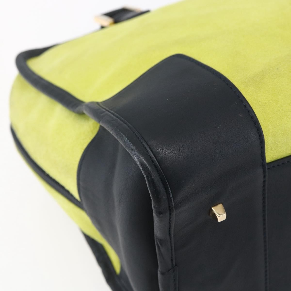 Loewe Amazona Bag Suede, YELLOW, SUEDE, Handbag