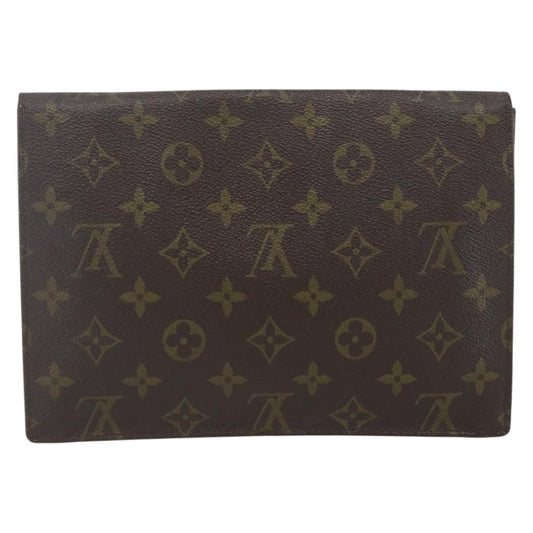 Louis Vuitton Pochette Rabat Monogram Canvas, BROWN, CANVAS, Clutche & pouche