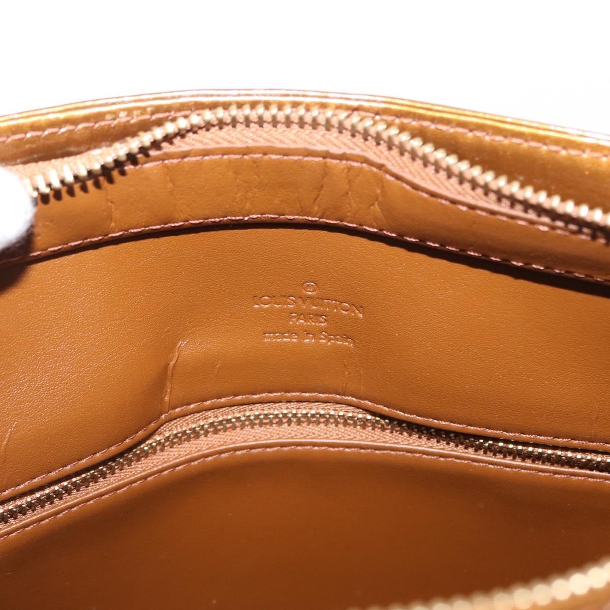 Louis Vuitton Houston Handbag Monogram Vernis, BROWN, PATENT_LEATHER, Handbag