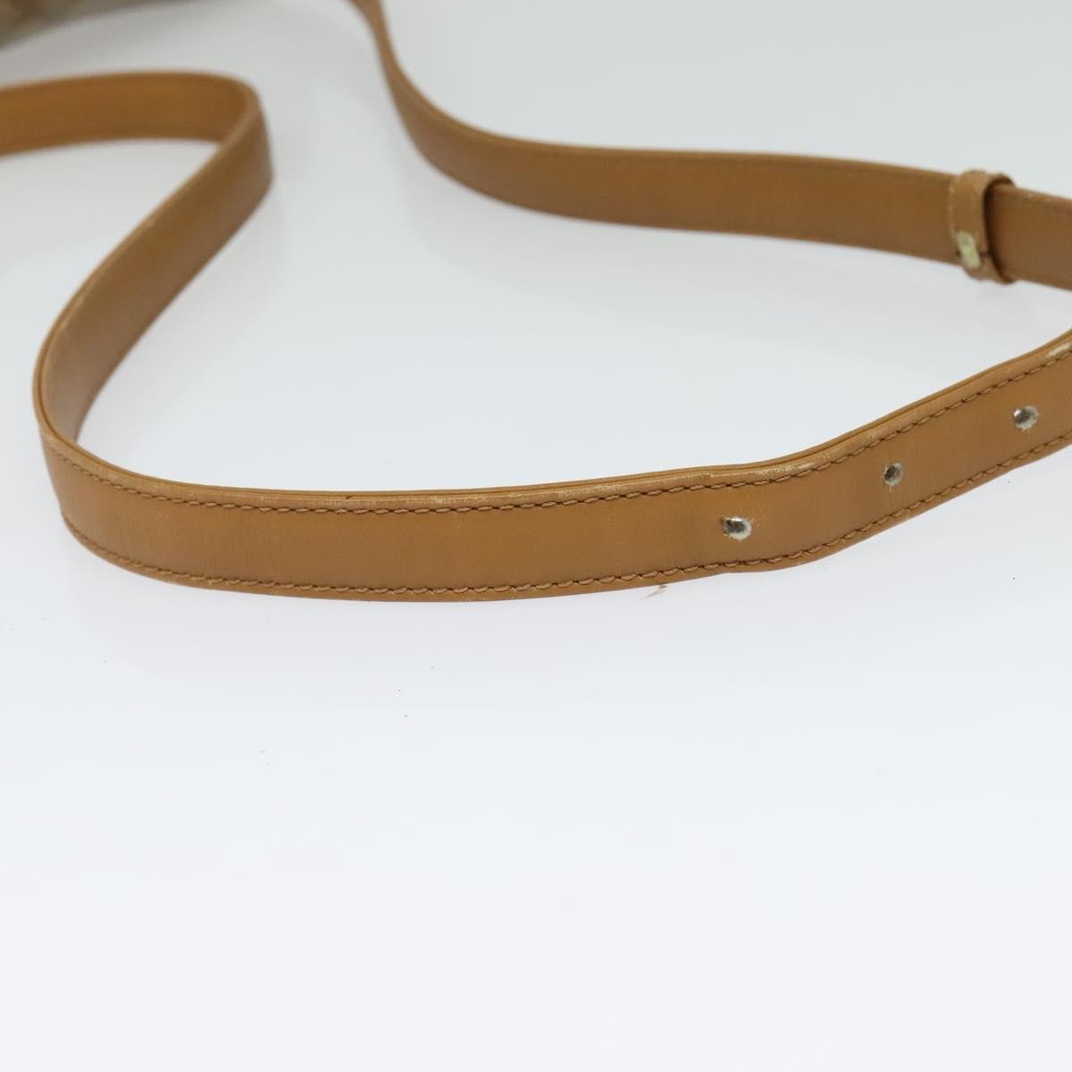 Celine Macadam Shoulder Bag PVC Leather, BEIGE, CANVAS, Shoulder bag