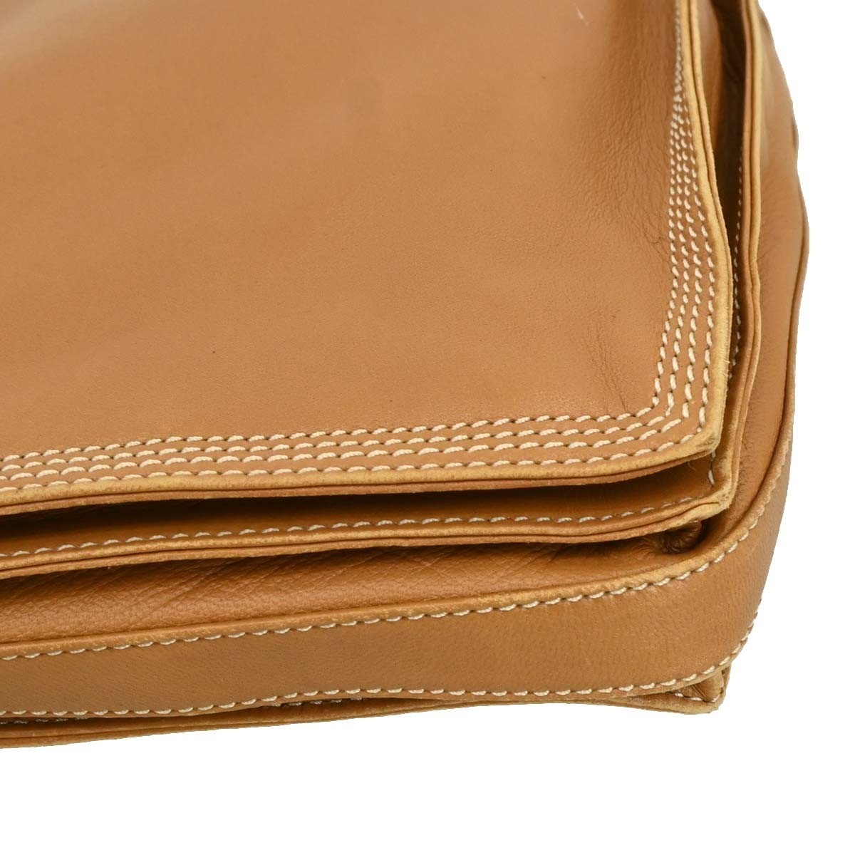 Loewe Anagram Shoulder Bag Leather, BROWN, LEATHER, Shoulder bag