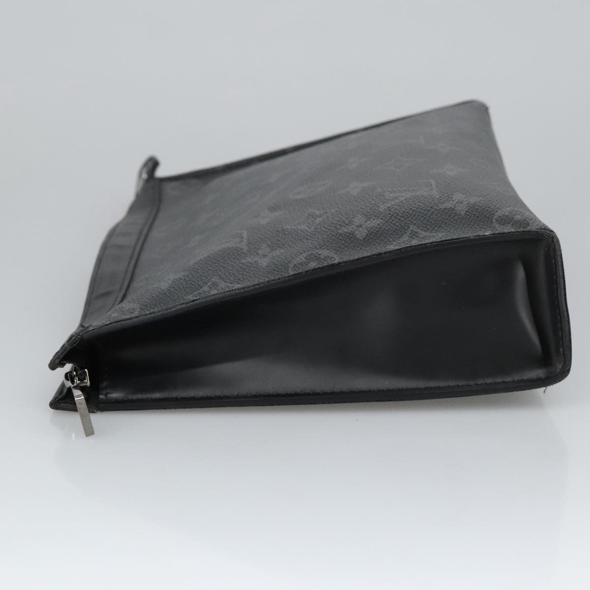 Louis Vuitton Pochette Voyage Monogram Eclipse Canvas, BLACK, CANVAS, Clutche & pouche